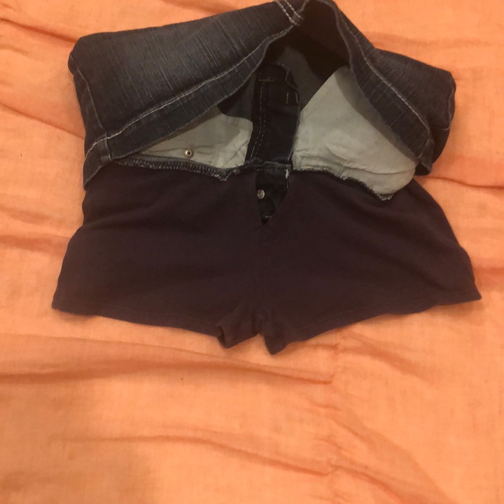 Justice blue jean skort - Picture 3 of 5